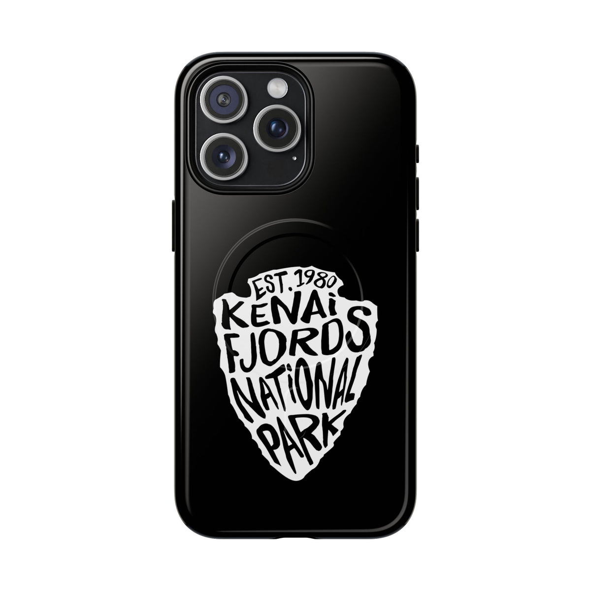 Kenai Fjords National Park iPhone Case with MagSafe - Arrowhead Design
