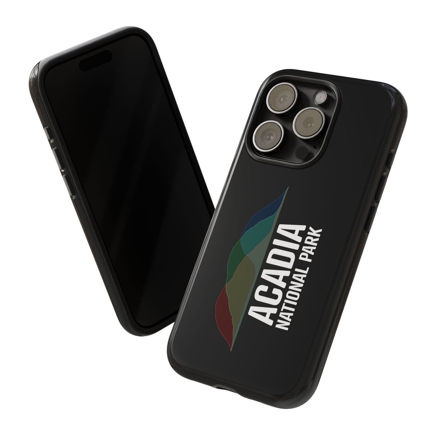 Acadia National Park Phone Case - Histogram Design