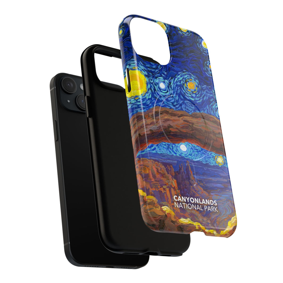 Canyonlands National Park iPhone Case with MagSafe - Starry Night