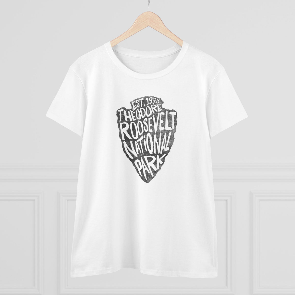 Theodore Roosevelt National Park Women's T-Shirt - Arrowhead Design