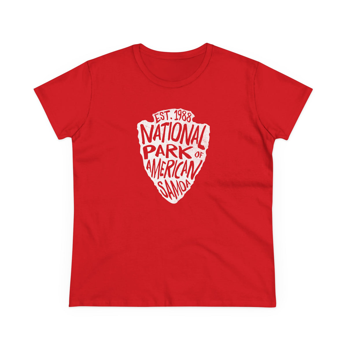 National Park of American Samoa Women's T-Shirt - Arrowhead Design