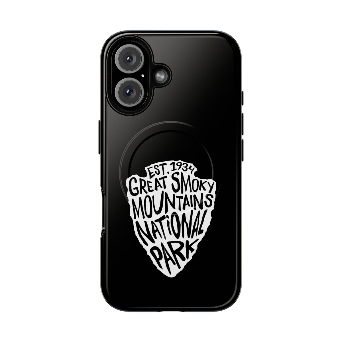 Great Smoky Mountains National Park iPhone Case with MagSafe - Arrowhead Design
