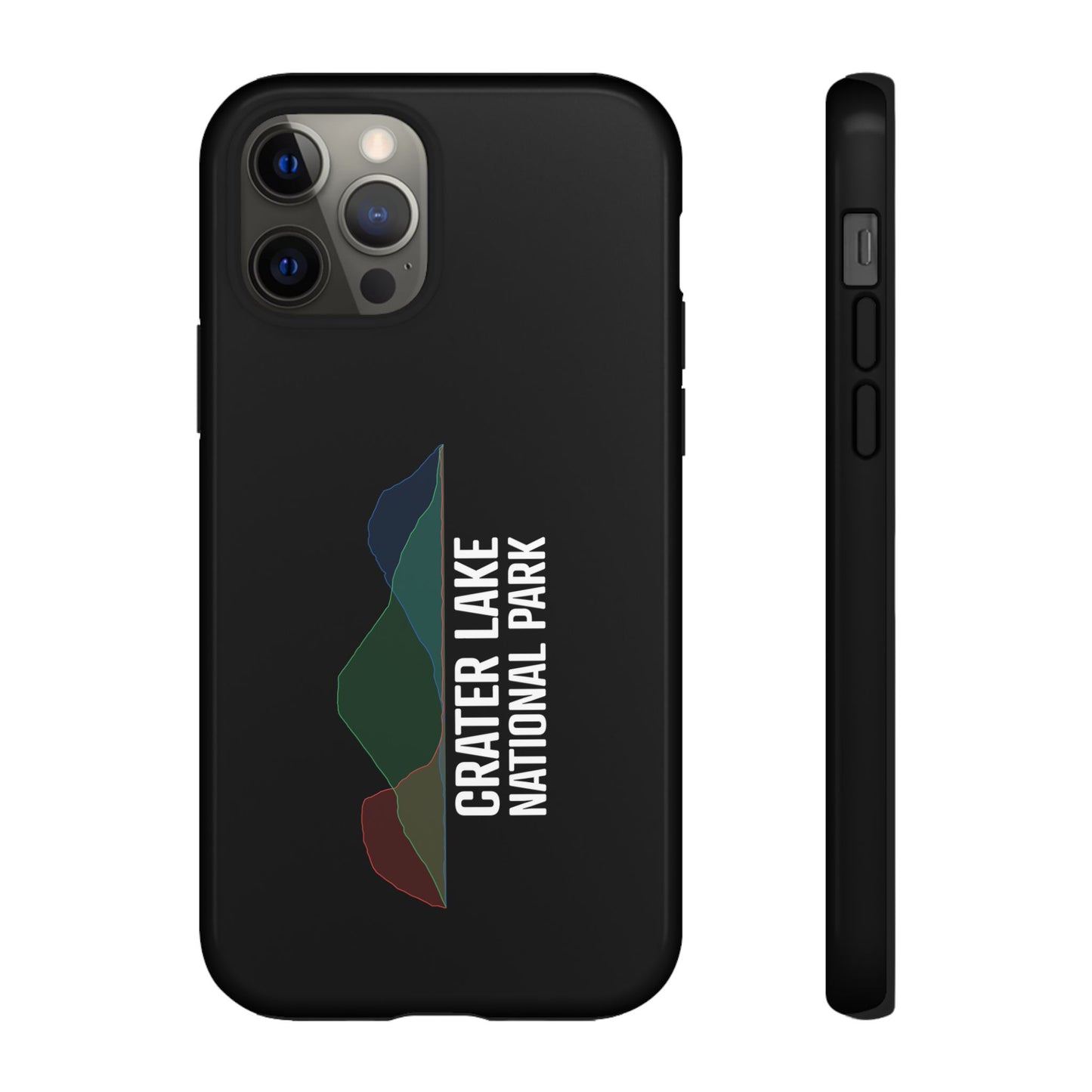 Crater Lake National Park Phone Case - Histogram Design
