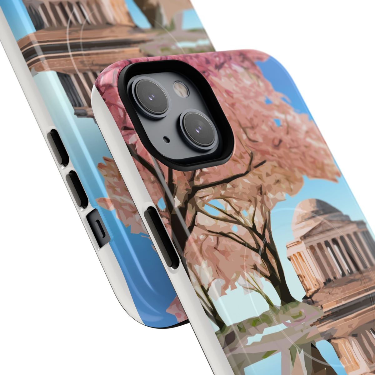 National Mall Washington DC iPhone Case with MagSafe - WPA Design