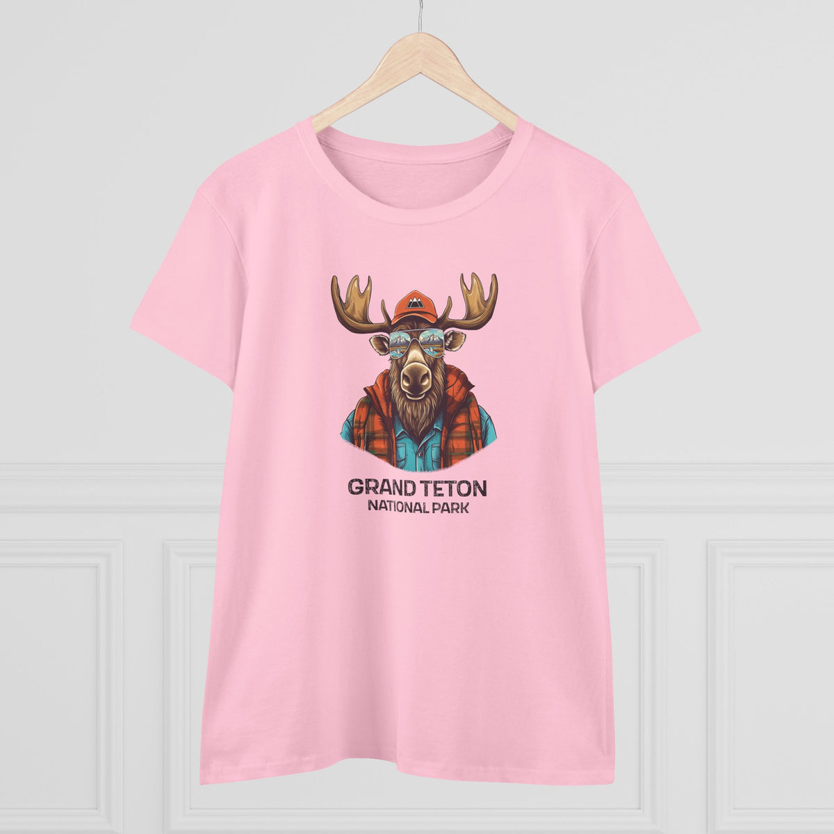 Grand Teton National Park Women's T-Shirt - Cool Moose