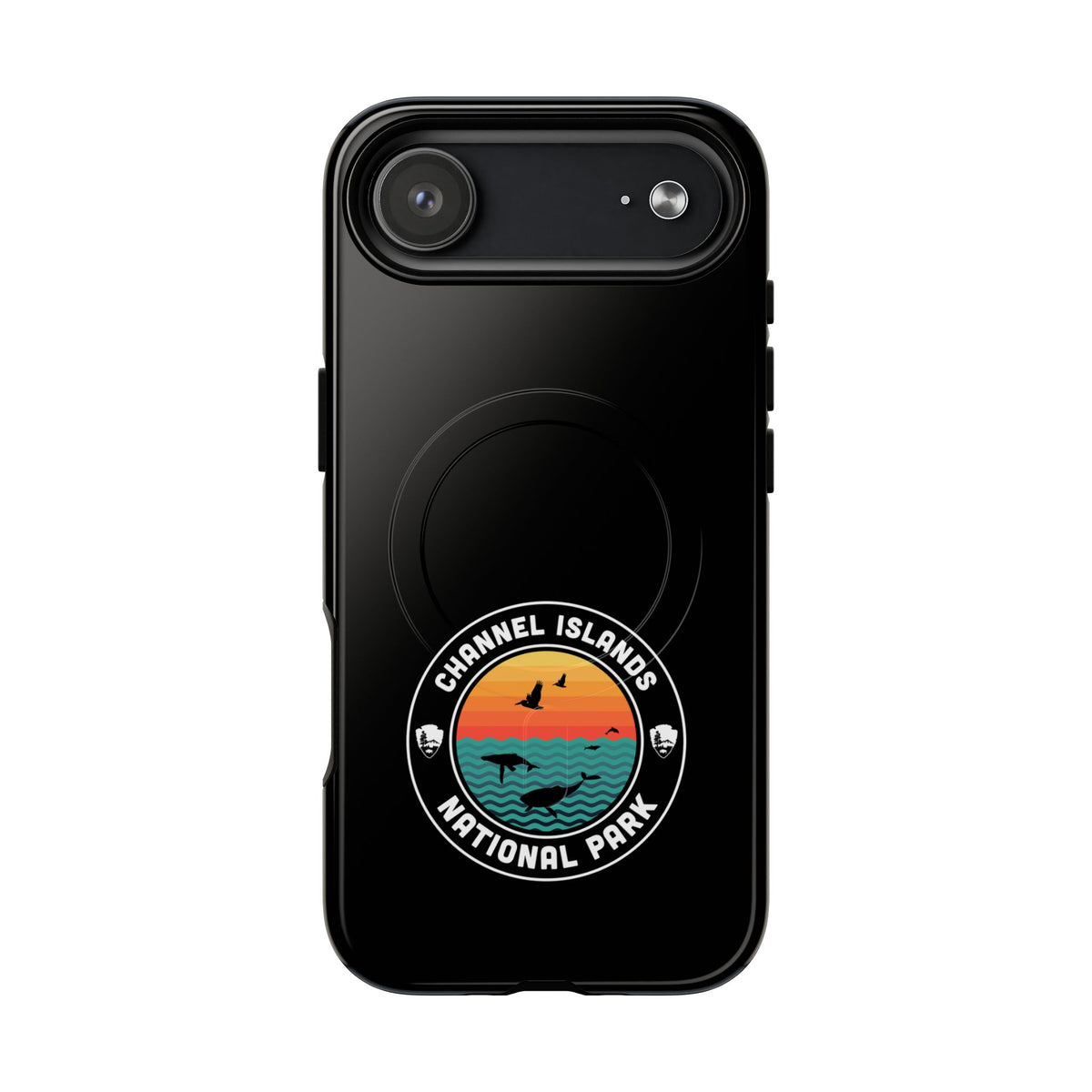 Channel Islands National Park iPhone Case with MagSafe - Round Emblem Design