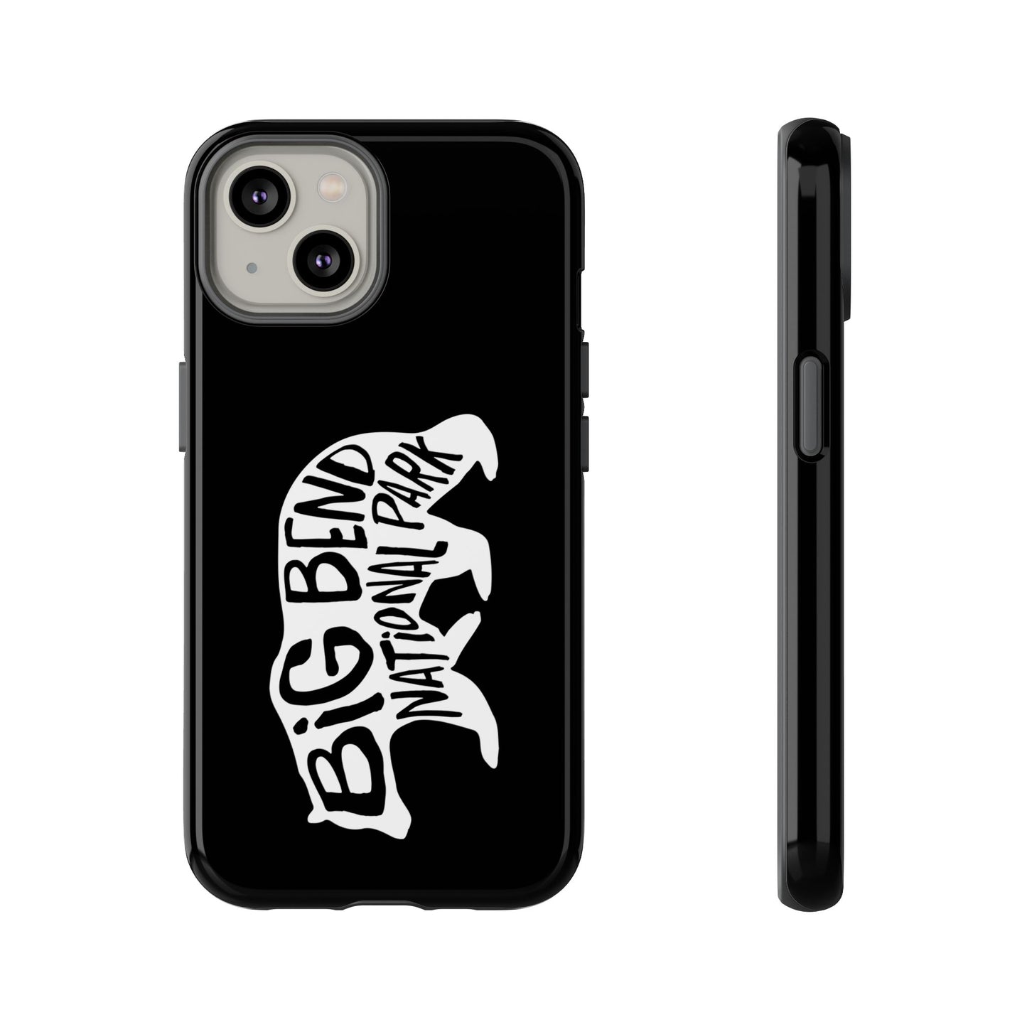 Big Bend National Park Phone Case - Black Bear Design