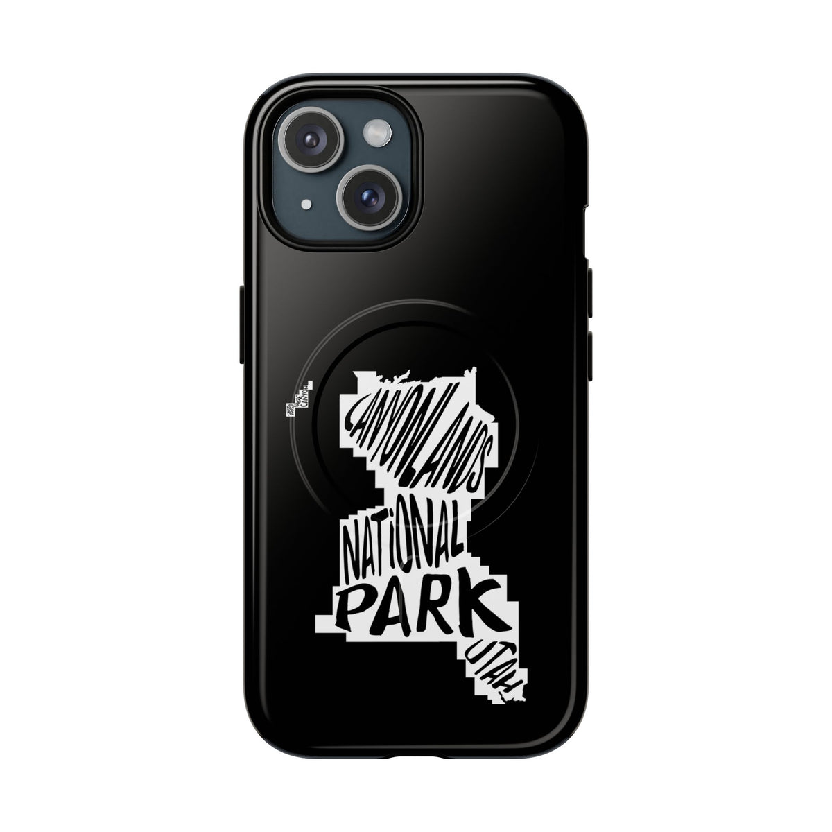 Canyonlands National Park iPhone Case with MagSafe - Map Design