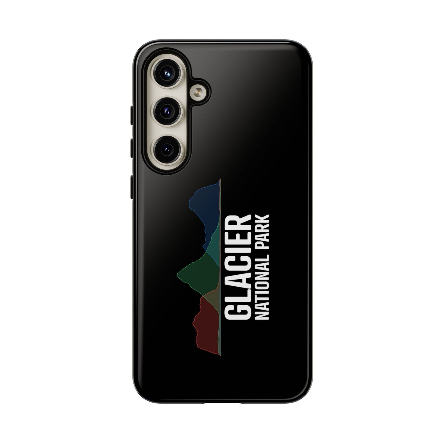 Glacier National Park Phone Case - Histogram Design