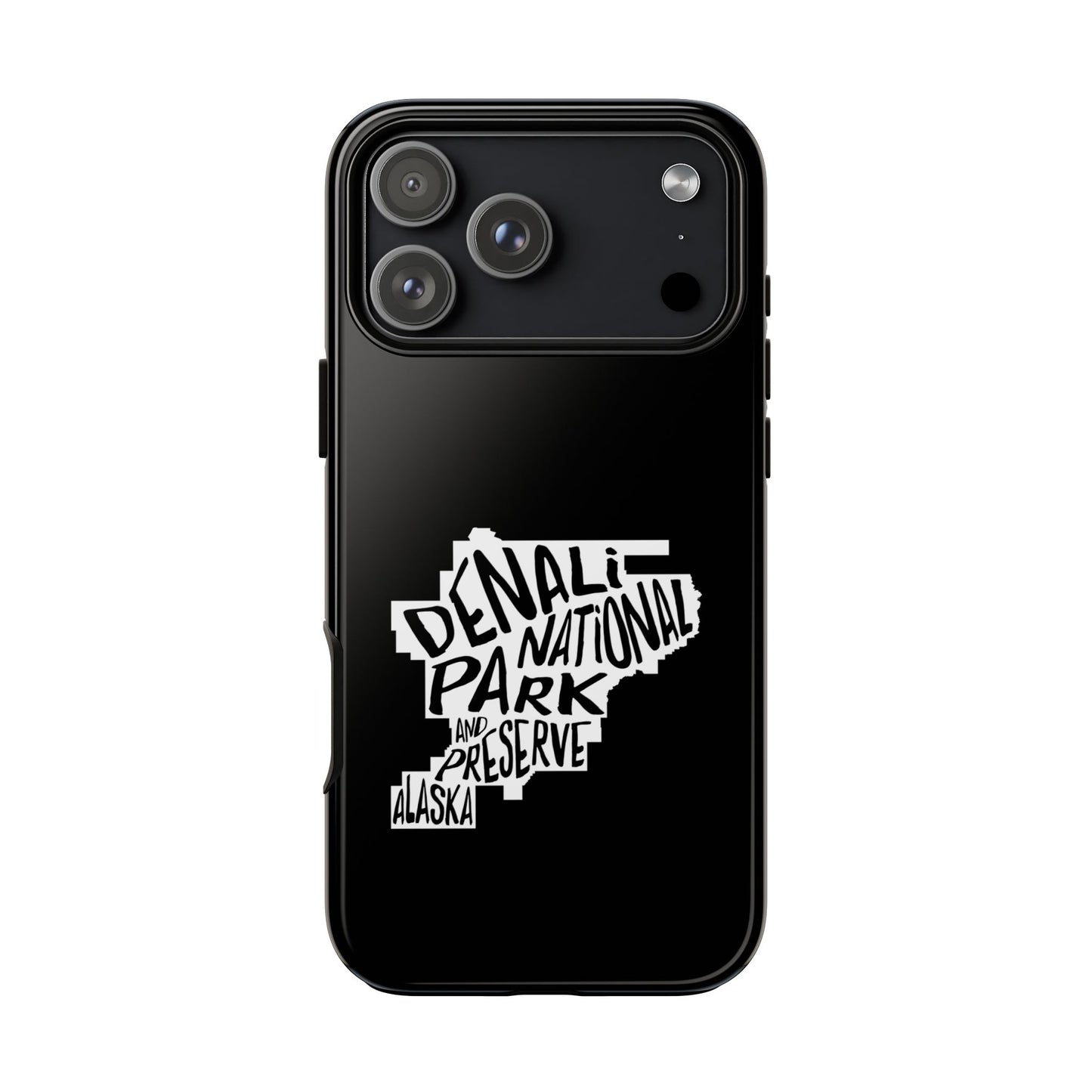 Denali National Park Phone Case - Map Design