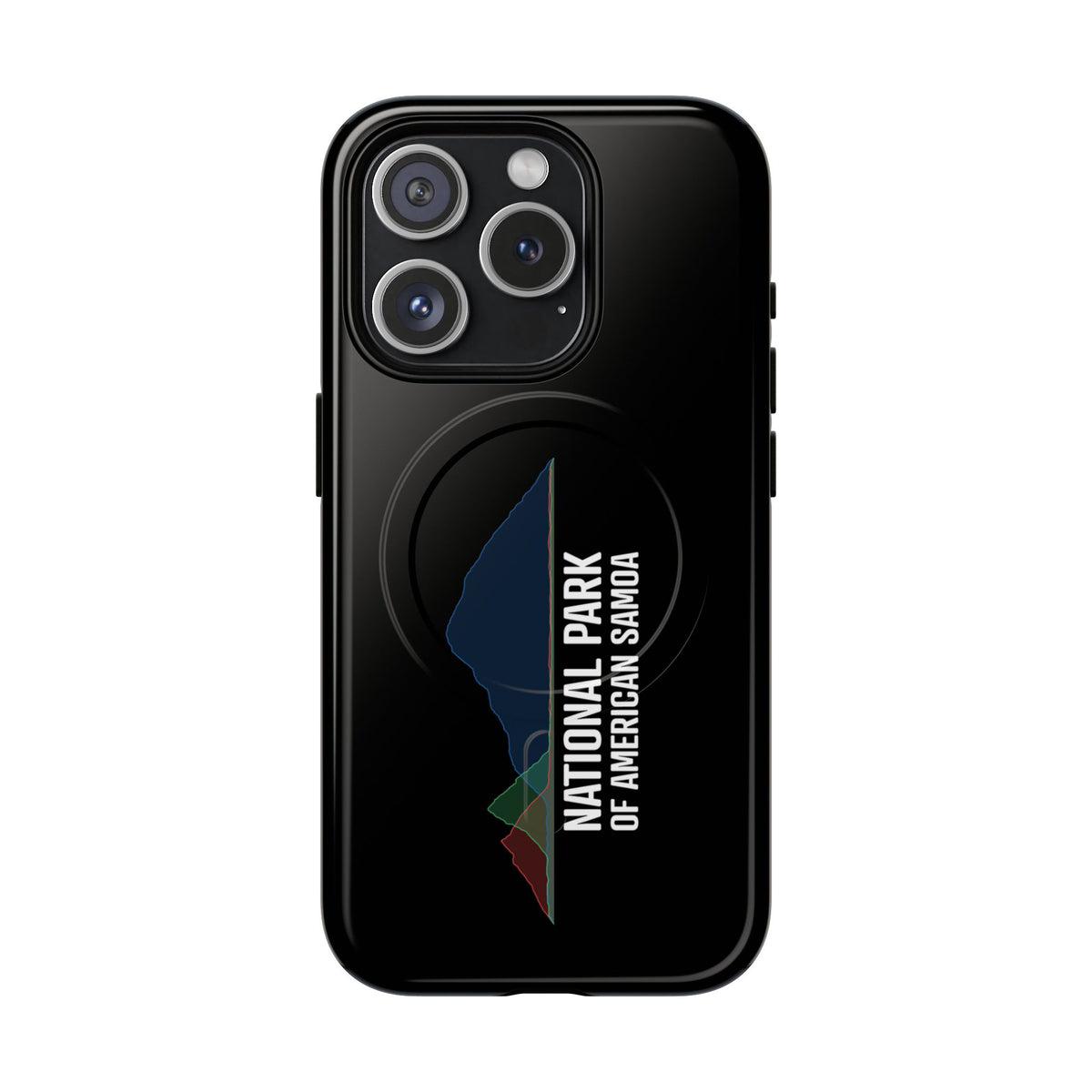 National Park of American Samoa iPhone Case with MagSafe - Histogram Design