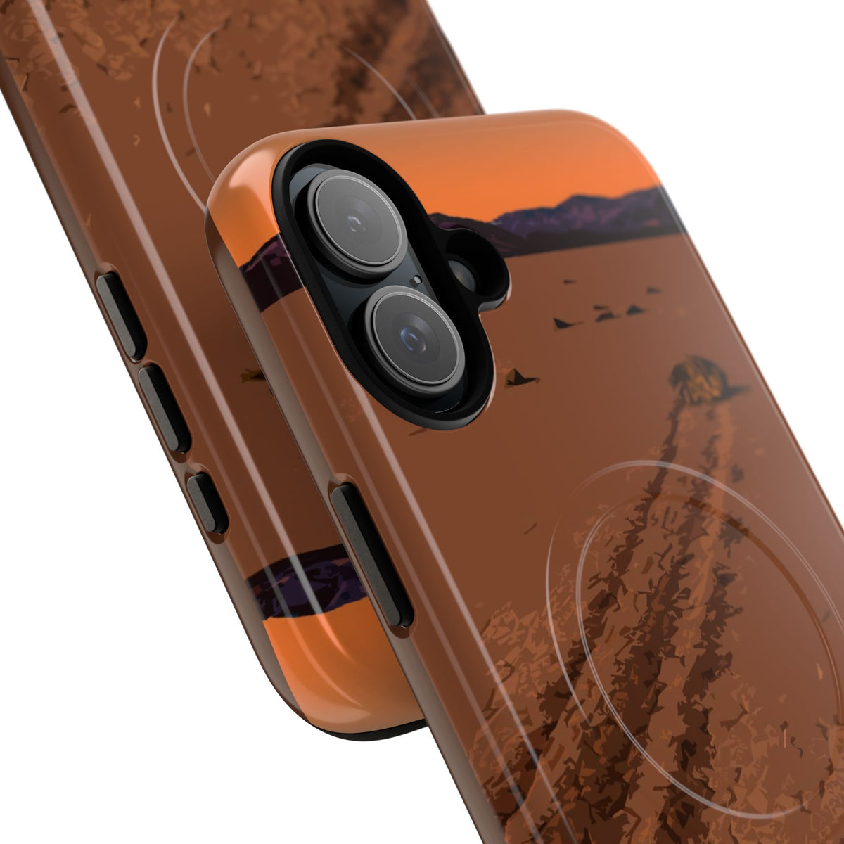 Death Valley National Park iPhone Case with MagSafe - Racetrack Playa