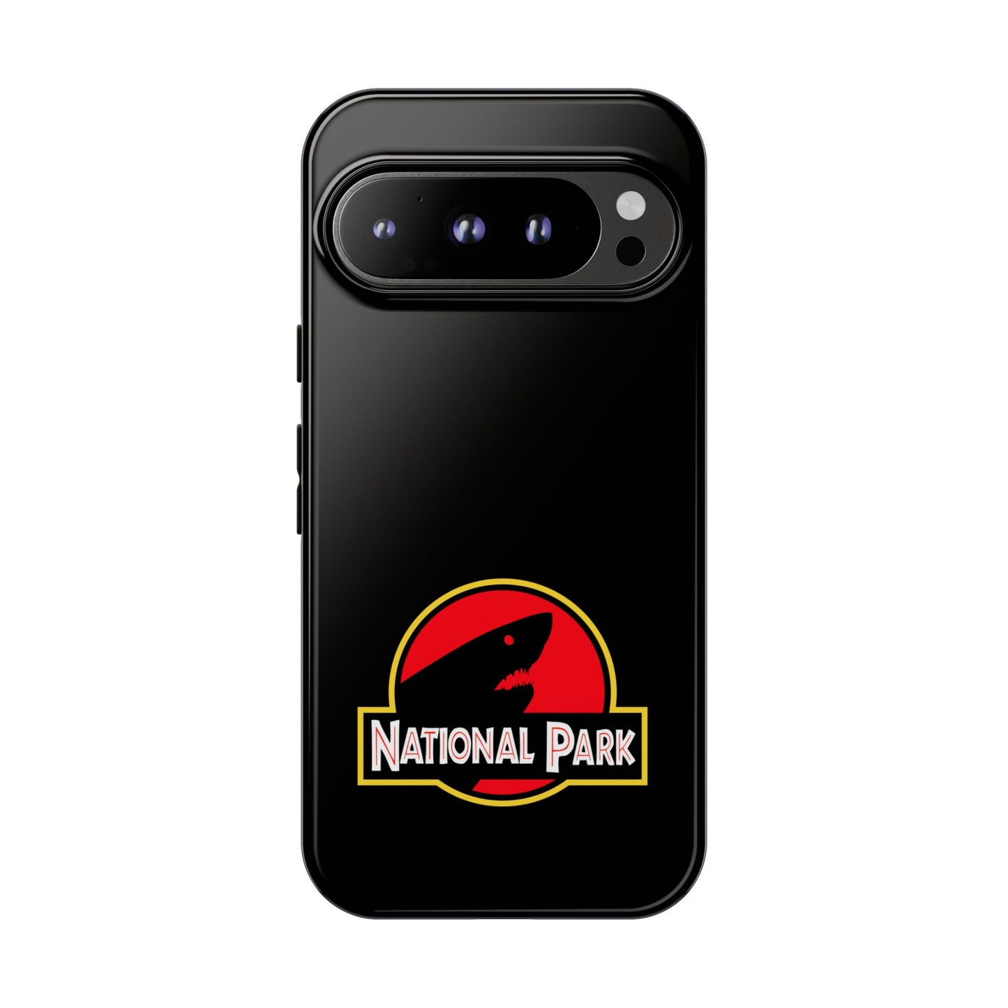 Shark National Park Phone Case - Parody Logo