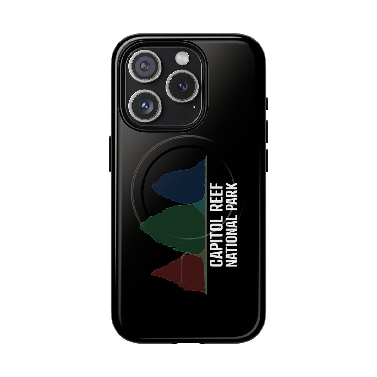 Capitol Reef National Park iPhone Case with MagSafe - Histogram Design