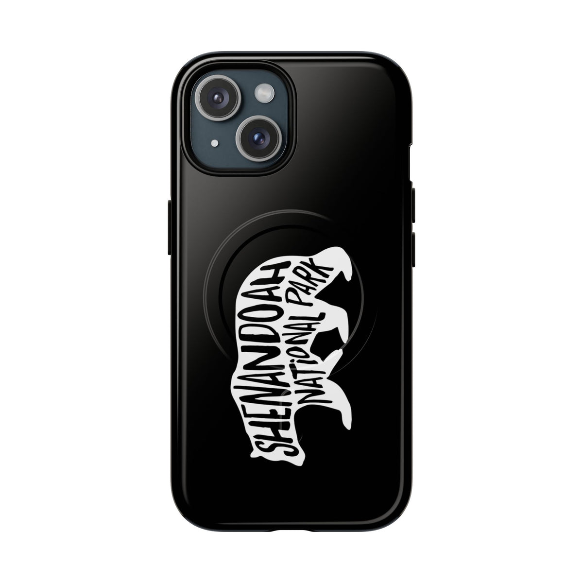 Shenandoah National Park iPhone Case with MagSafe - Black Bear Design