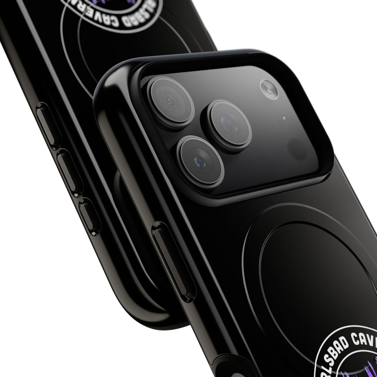 Carlsbad Caverns National Park iPhone Case with MagSafe - Round Emblem Design