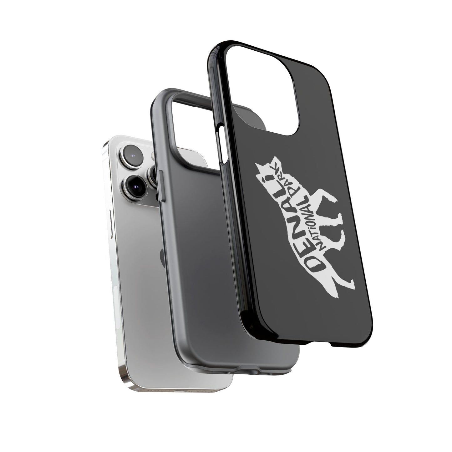 Denali National Park Phone Case - Wolf Design