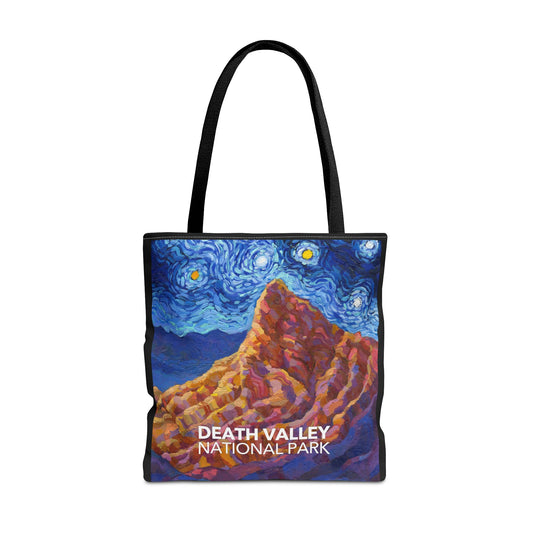 Death Valley National Park Tote Bag - Starry Night Large