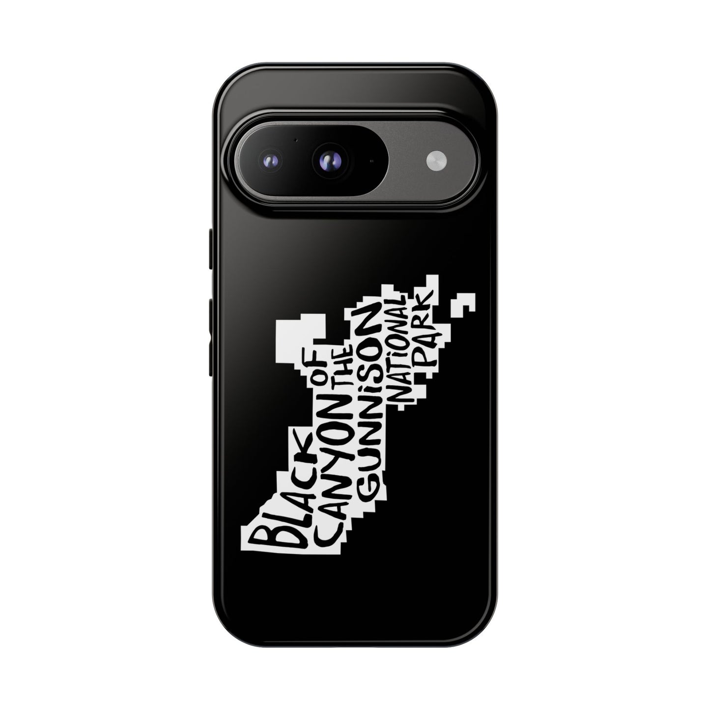 Black Canyon of the Gunnison National Park Phone Case - Map Design