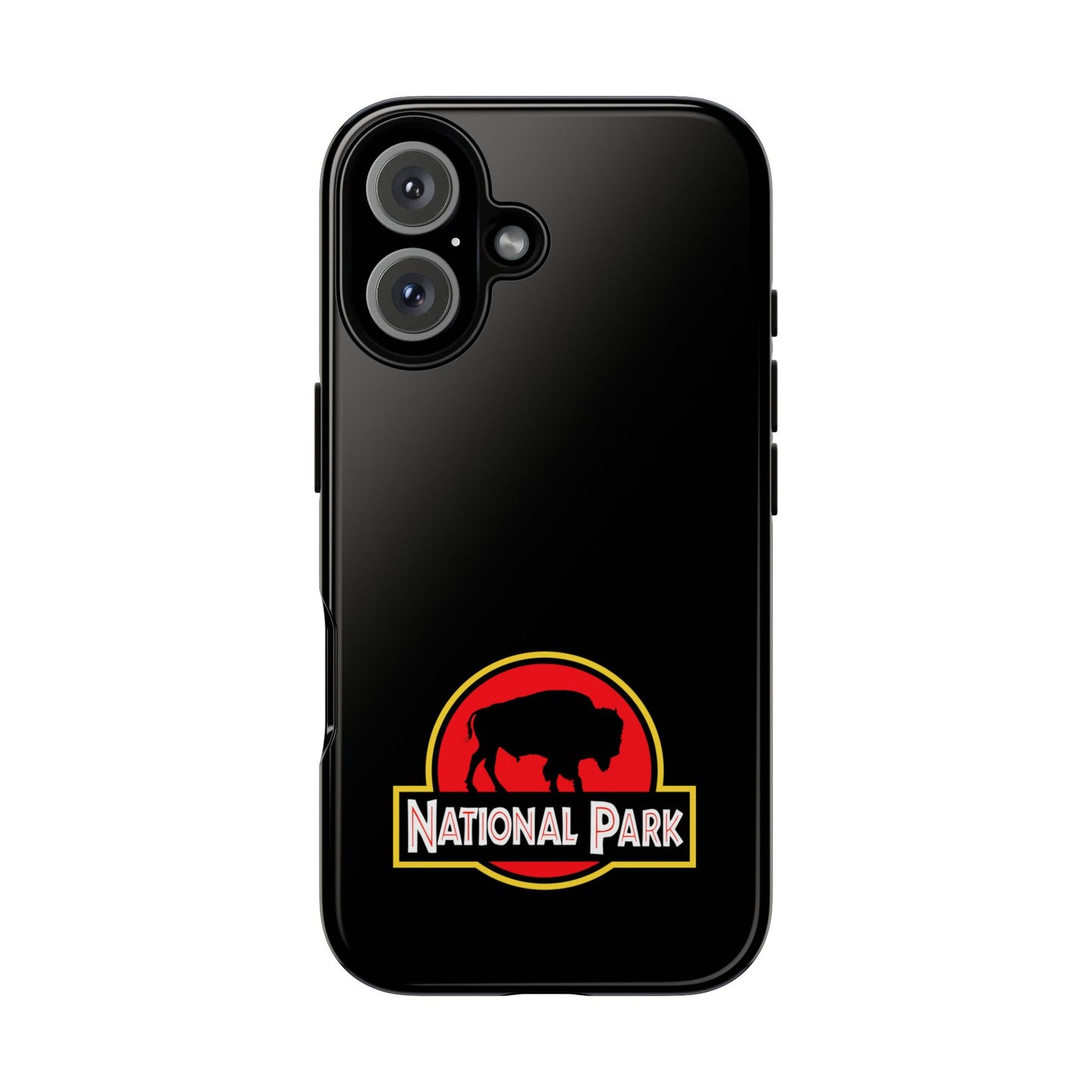 Bison National Park Phone Case - Parody Logo