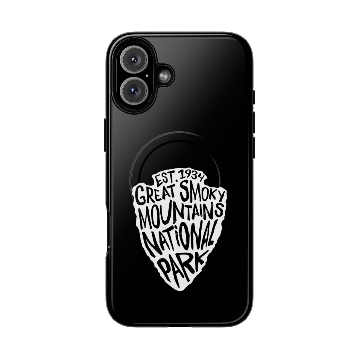 Great Smoky Mountains National Park iPhone Case with MagSafe - Arrowhead Design