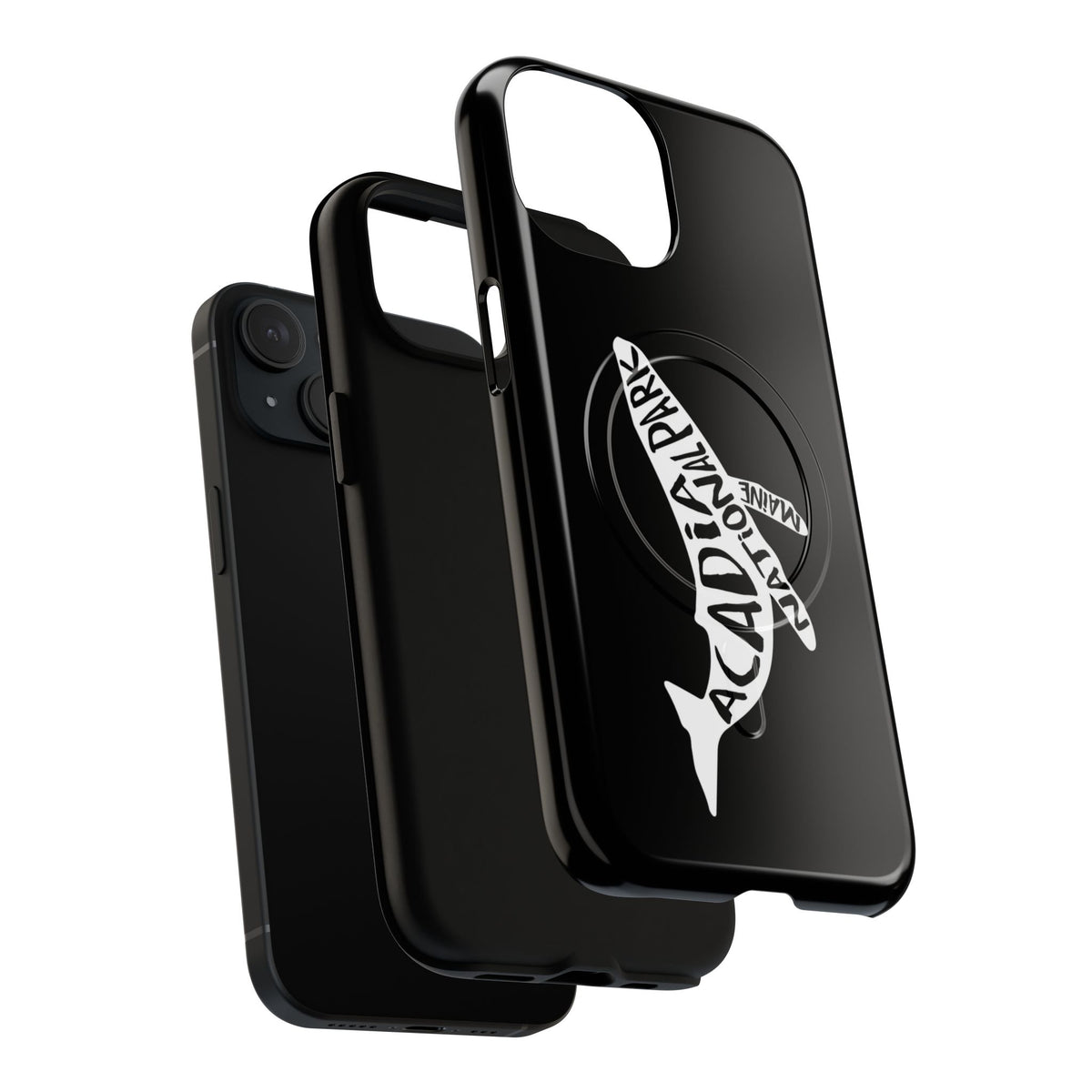 Acadia National Park iPhone Case with MagSafe - Humpback Whale Design
