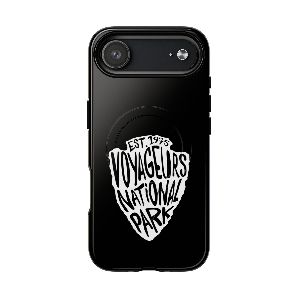 Voyageurs National Park iPhone Case with MagSafe - Arrowhead Design