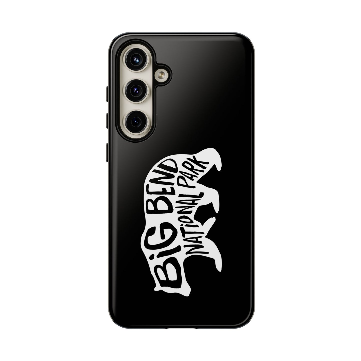 Big Bend National Park Phone Case - Black Bear Design