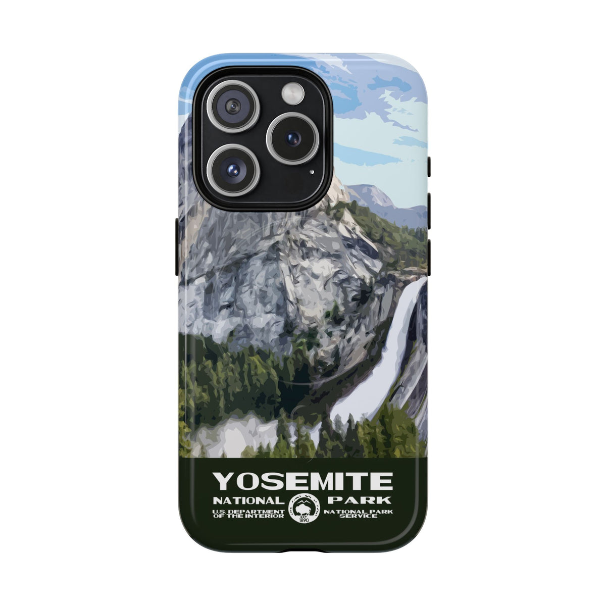 Yosemite National Park iPhone Case with MagSafe - Nevada Fall