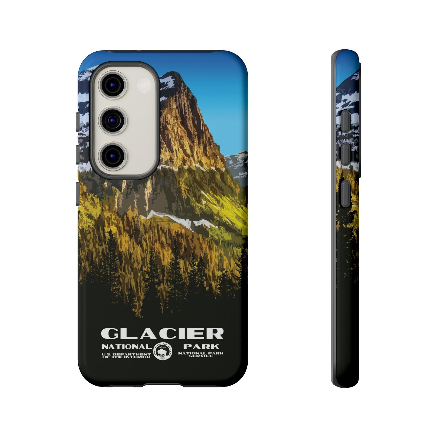 Glacier National Park Phone Case - WPA Style