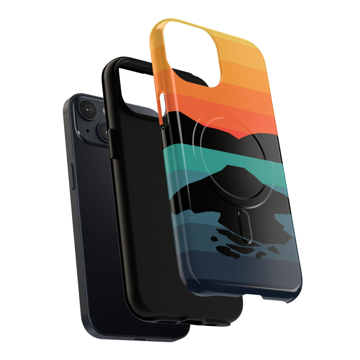 Crater Lake National Park iPhone Case with MagSafe - Gradient Design