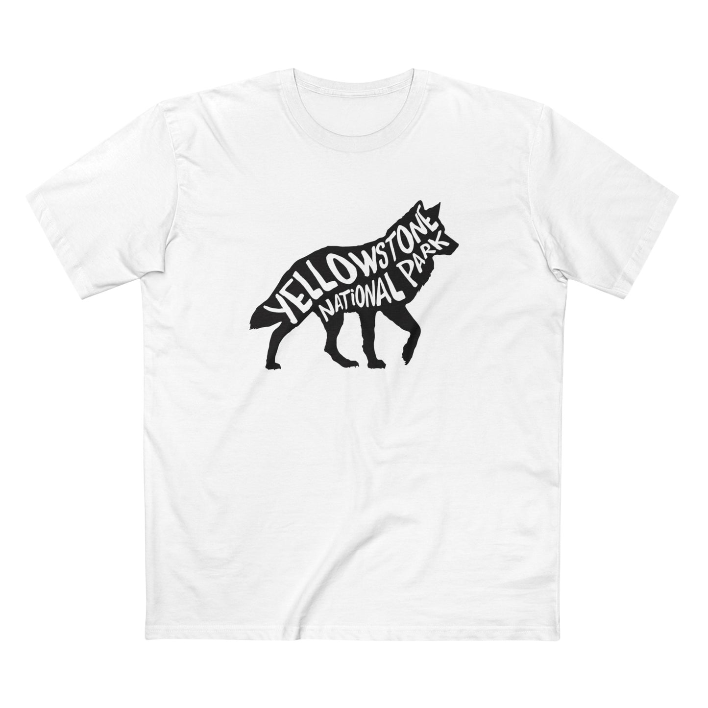 Yellowstone National Park T-Shirt - Gray Wolf