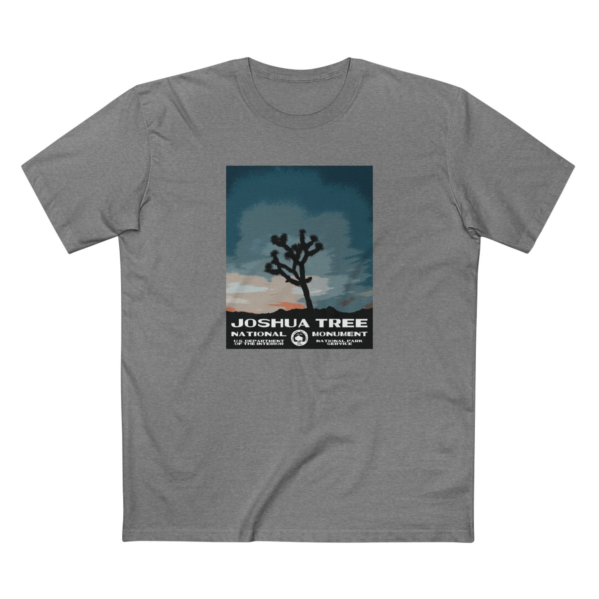 Joshua Tree National Park T-Shirt in Athletic Heather