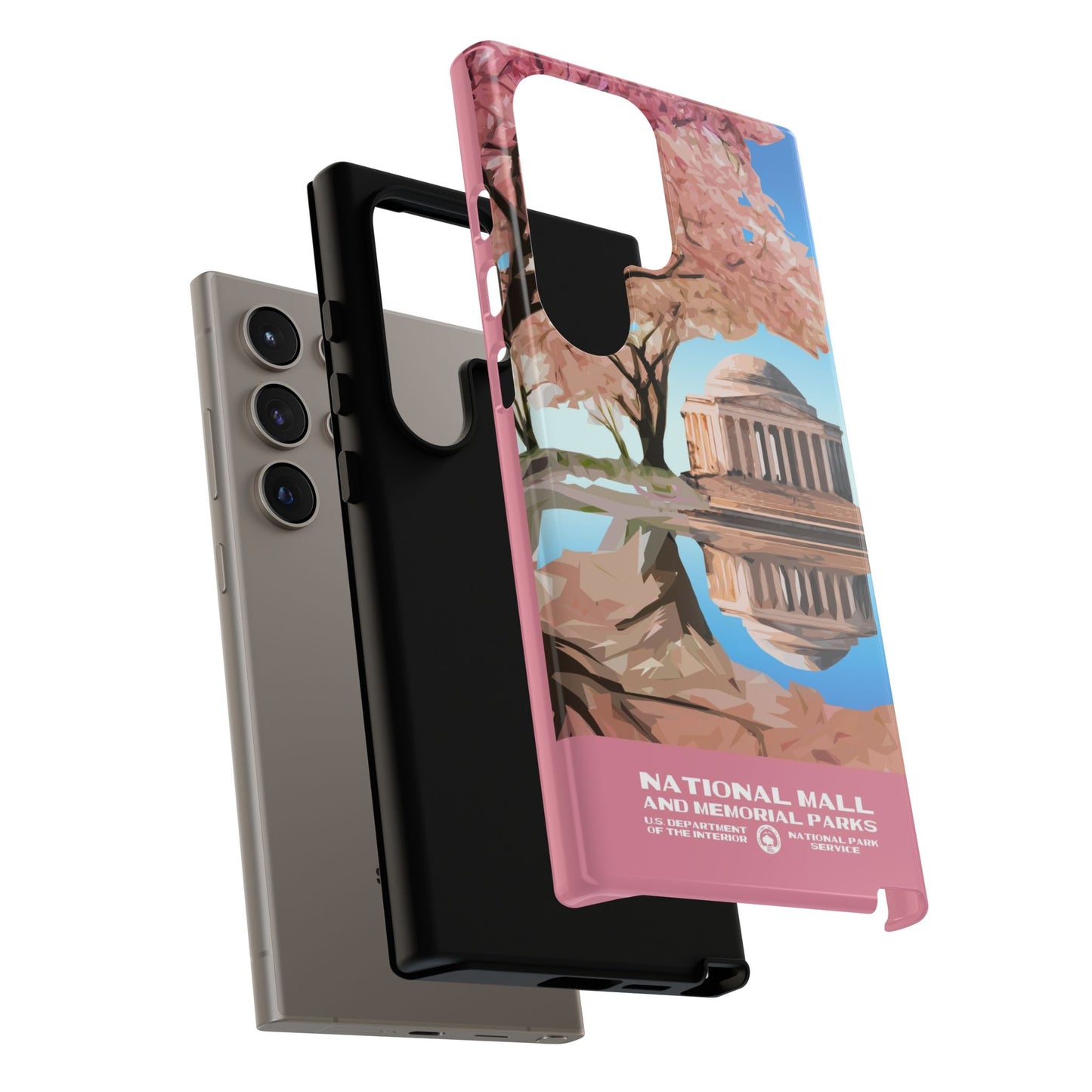 National Mall Washington DC WPA Phone Case