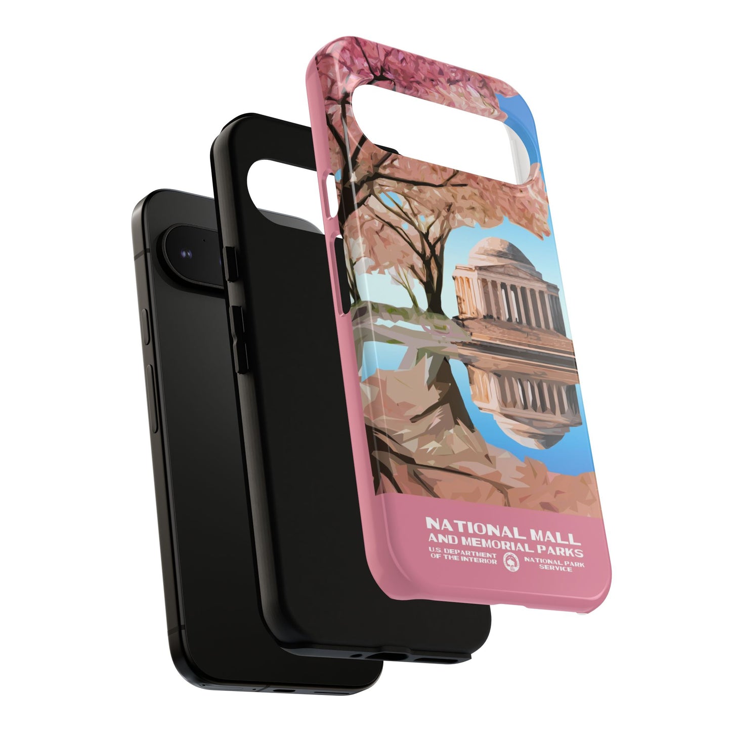 National Mall Washington DC WPA Phone Case
