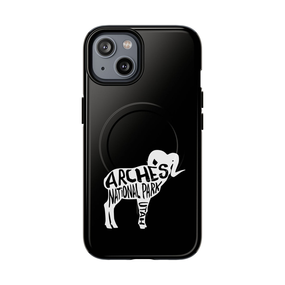 Arches National Park iPhone Case with MagSafe - Bighorn Sheep Design