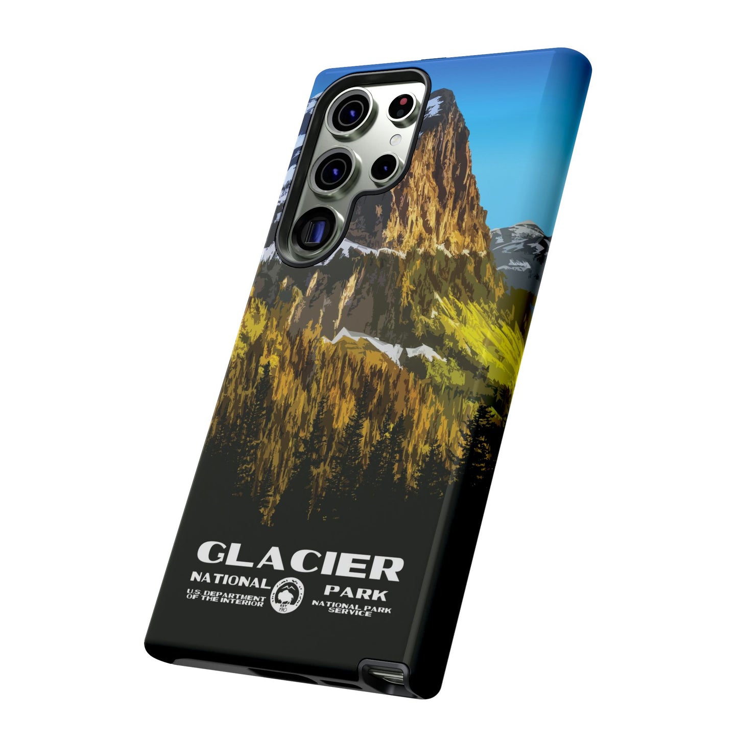 Glacier National Park Phone Case - WPA Style