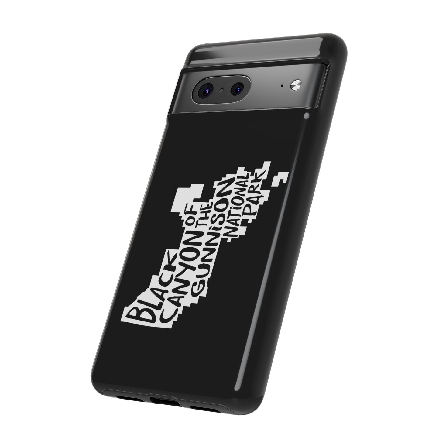 Black Canyon of the Gunnison National Park Phone Case - Map Design