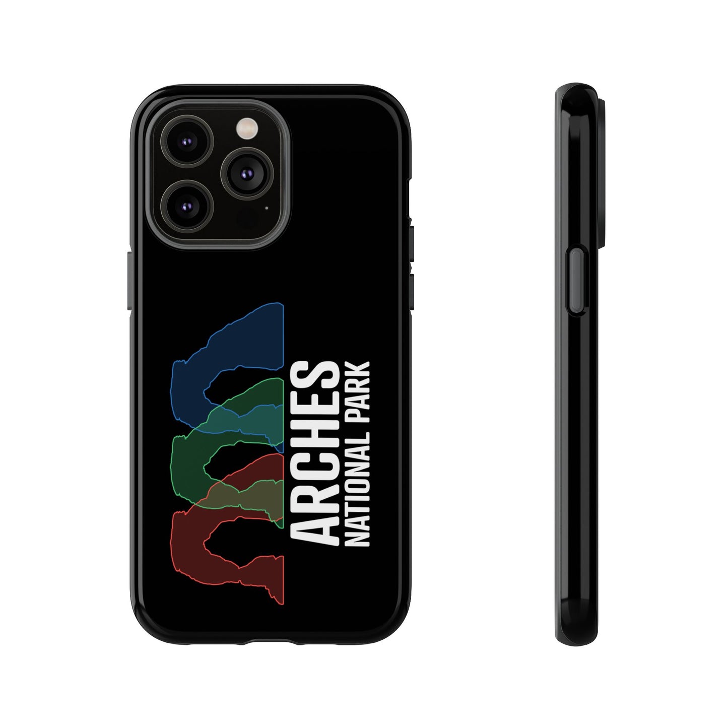 Arches National Park Phone Case - Delicate Arch Histogram Design