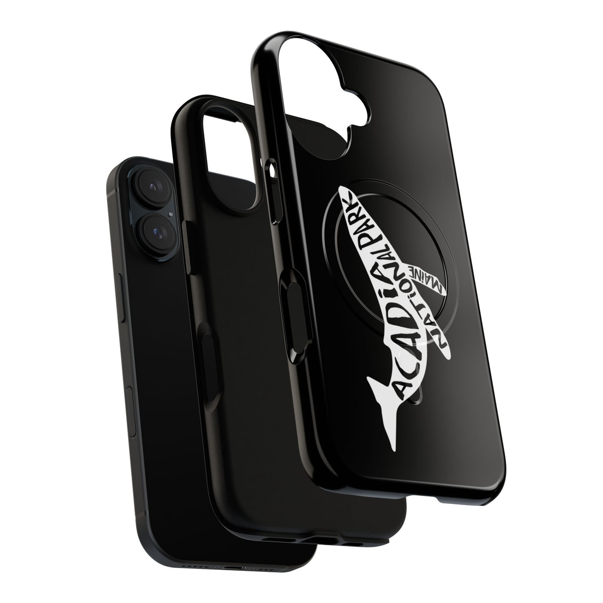 Acadia National Park iPhone Case with MagSafe - Humpback Whale Design