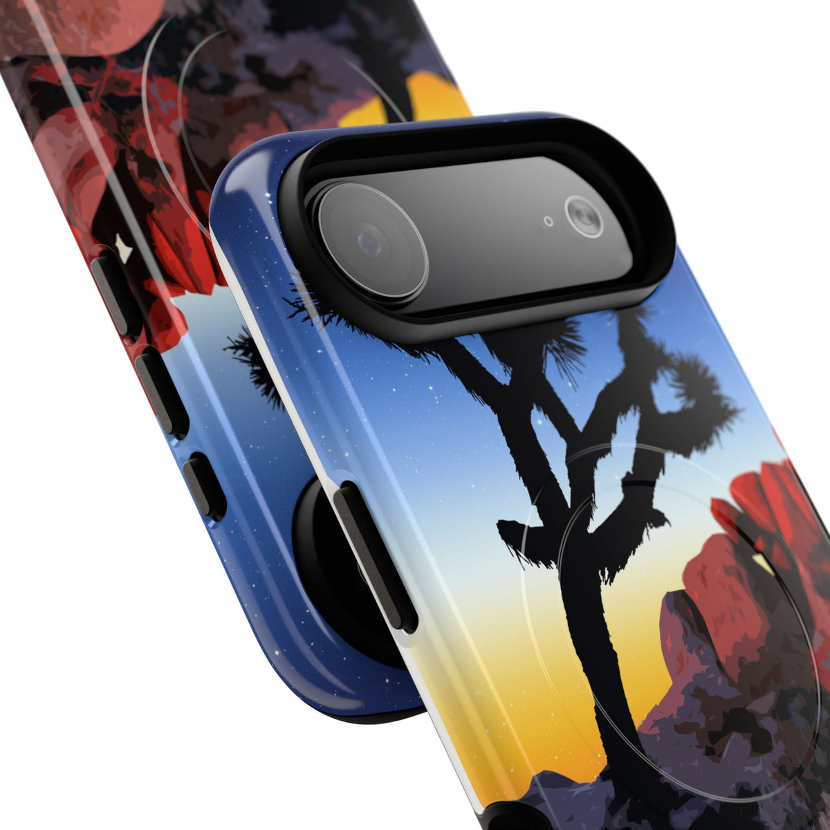 Joshua Tree National Park iPhone Case with MagSafe - Night