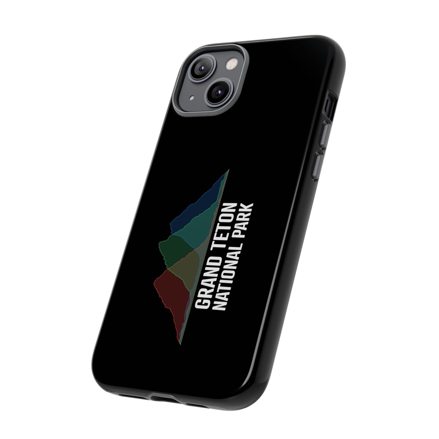 Grand Teton National Park Phone Case - Histogram Design