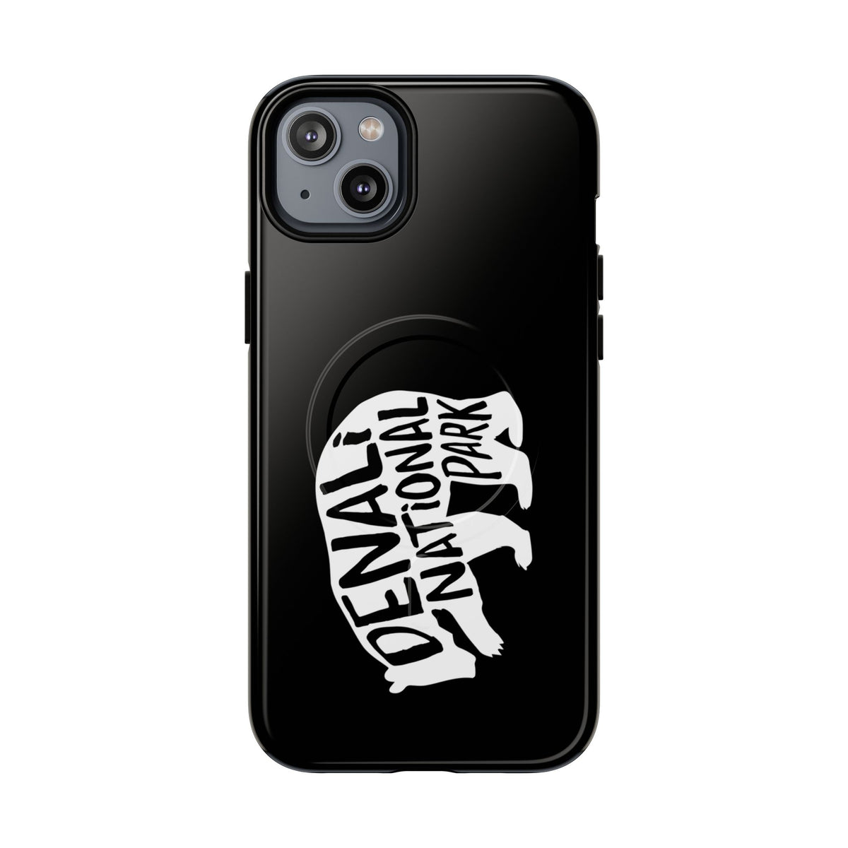 Denali National Park iPhone Case with MagSafe - Grizzly Bear Design