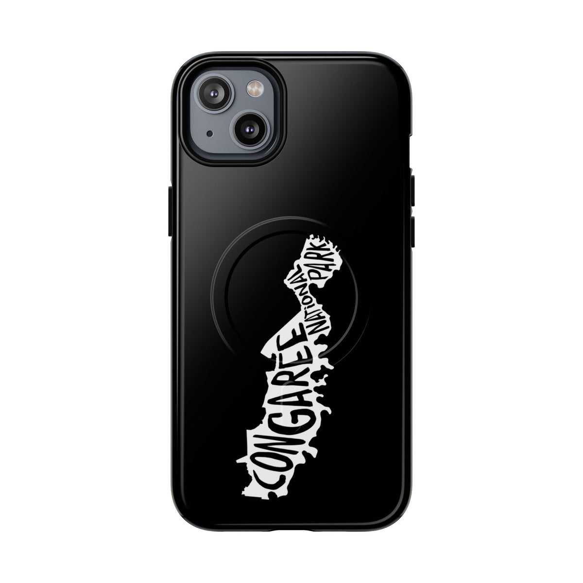 Congaree National Park iPhone Case with MagSafe - Map Design