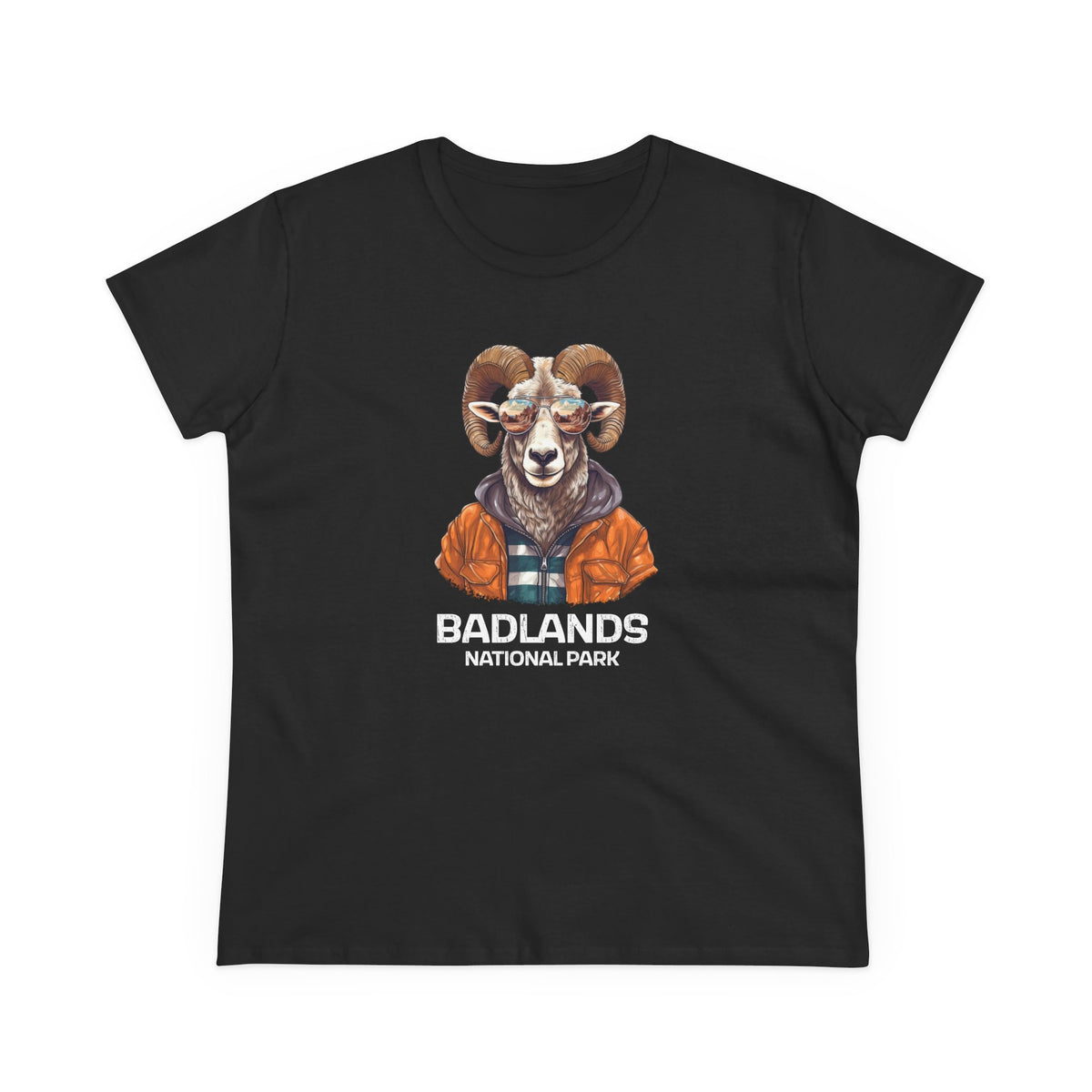 Badlands National Park Women's T-Shirt - Cool Bighorn Sheep