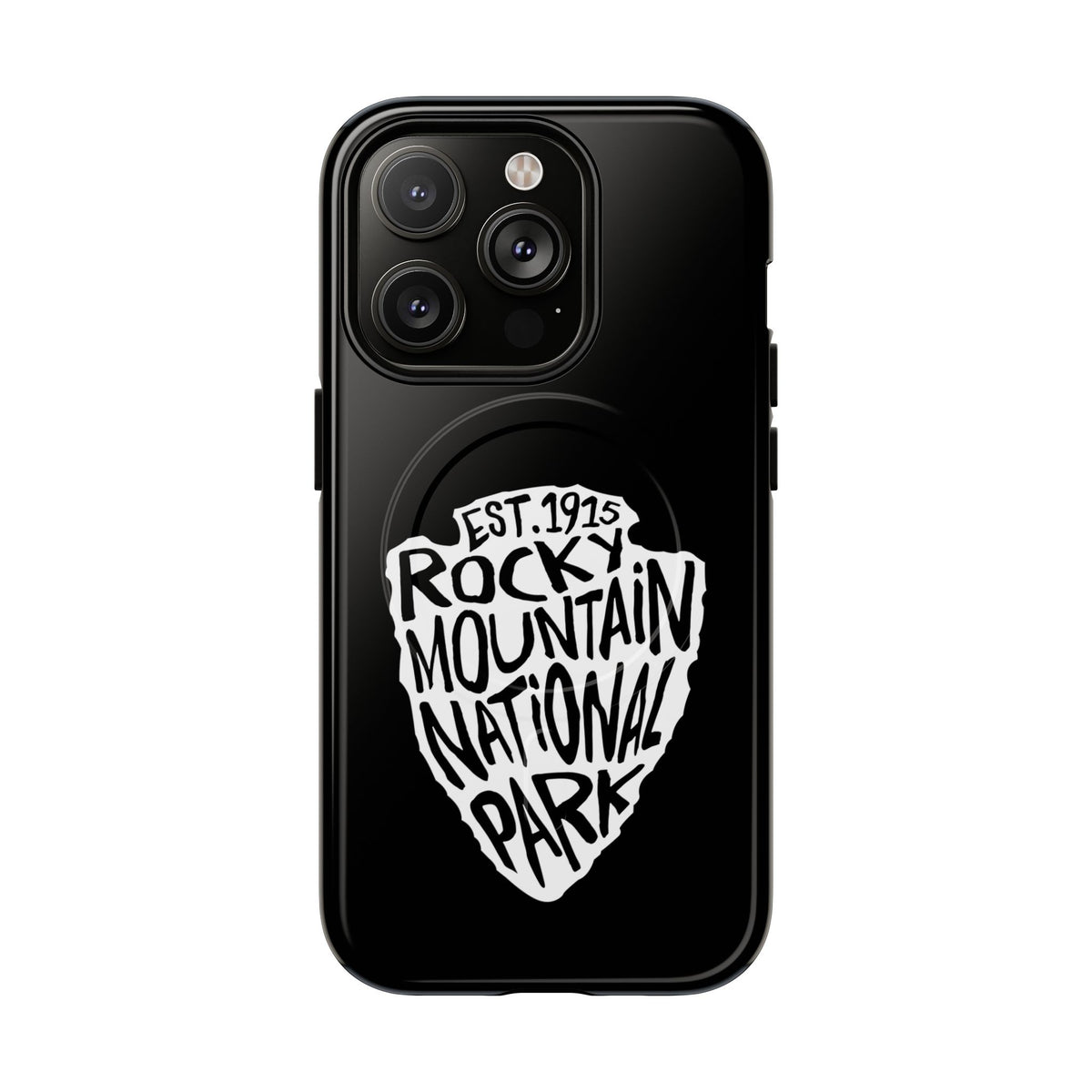 Rocky Mountain National Park iPhone Case with MagSafe - Arrowhead Design