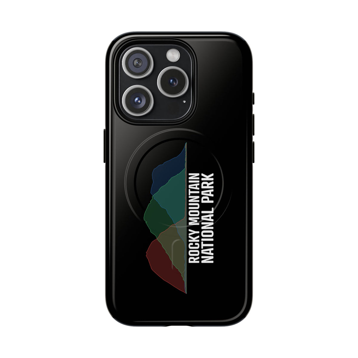 Rocky Mountain National Park iPhone Case with MagSafe - Histogram Design