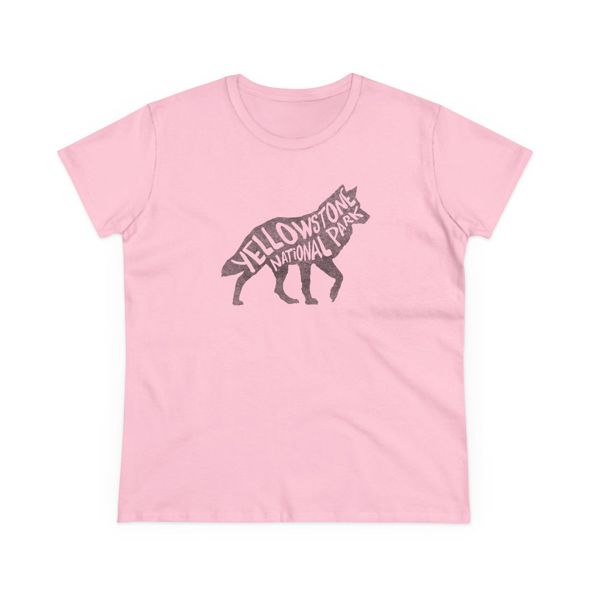 Yellowstone National Park Women's T-Shirt - Wolf
