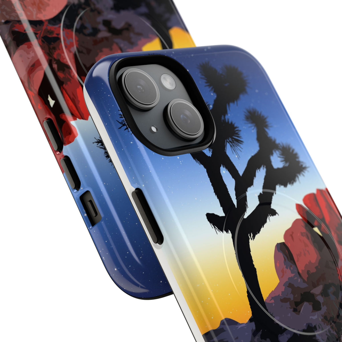 Joshua Tree National Park iPhone Case with MagSafe - Night