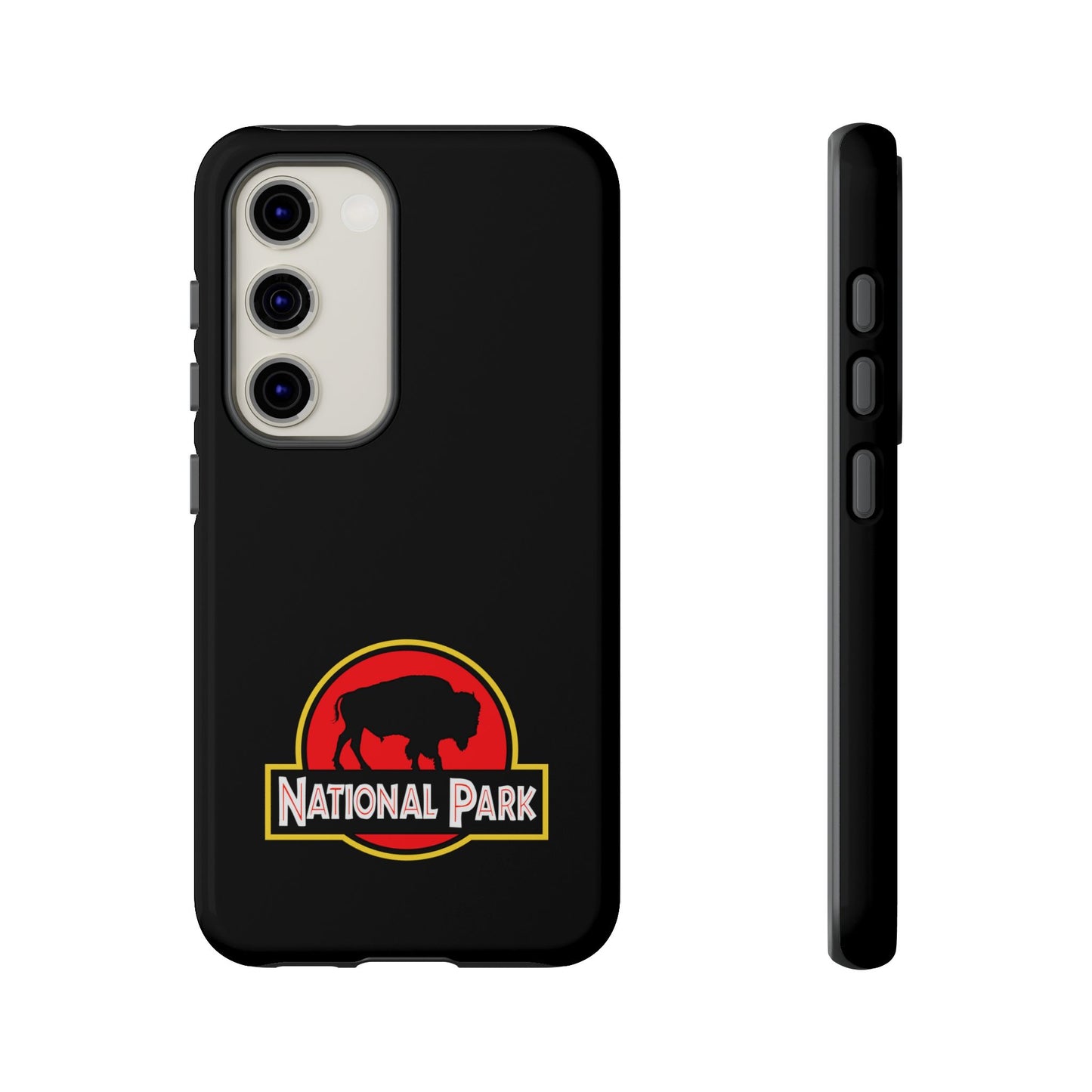 Bison National Park Phone Case - Parody Logo